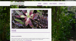Desktop Screenshot of ecoosteopathy.com